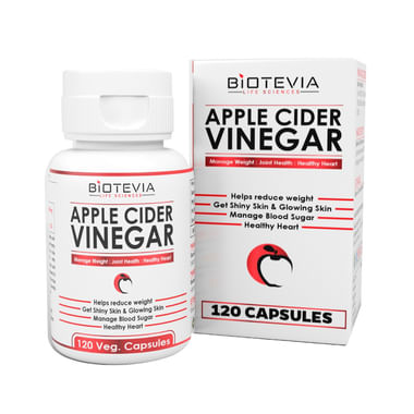 Biotevia Life Sciences Apple Cider Vinegar Vegetarian Capsule