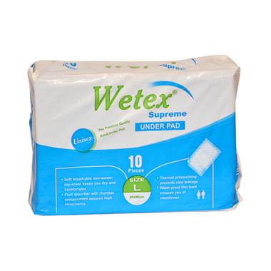 Wetex Large Supreme Under Pad