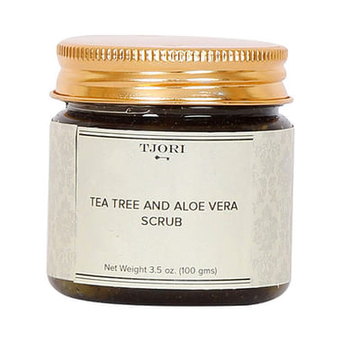 Tjori Tea Tree And Aloe Vera Scrub