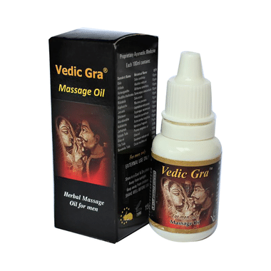 Vedic Gra Herbal Massage Oil For Men