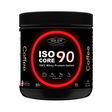 Sinew Nutrition Isocore 90 Whey Protein Isolate Coffee