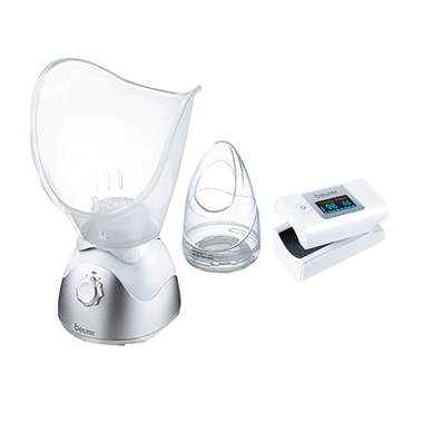 Beurer Medical Combo (FS 50 Steam Inhaler +  PO 35 Pulse Oximeter)