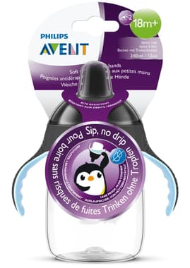 Philips Avent Premium Soft Spout Cup Black