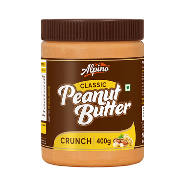 Alpino Classic Crunch Peanut Butter (400gm Each)