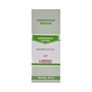 Bakson's Homeopathy Micrococcin Dilution 200