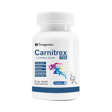 Trexgenics Carnitrex 735 L-Carnitine L-Tartrate Veg Capsule