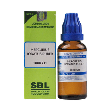 SBL Mercurius Iodatus Ruber Dilution 1000 CH