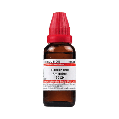 Dr Willmar Schwabe India Phosphorus Amorphus Dilution 30 CH