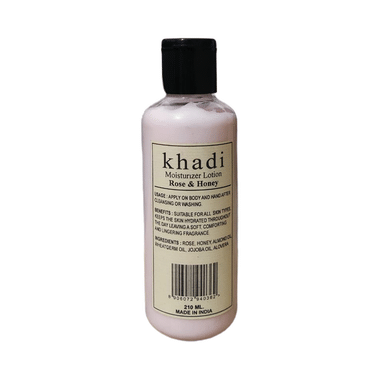 Khadi Herbal Moisturizer Lotion Rose and Honey