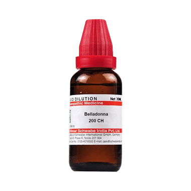 Dr Willmar Schwabe India Belladonna Dilution 200 CH