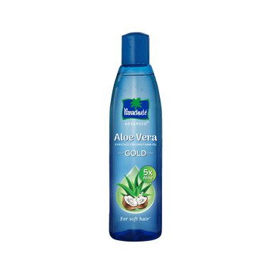 Parachute Advansed 5x Aloe Vera Enriched Coconut Hair Oil Gold | For Soft Hair