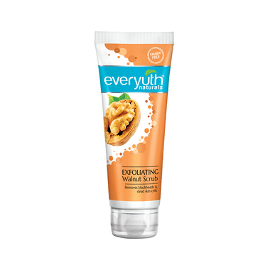 Everyuth Naturals Exfoliating Walnut For Blackheads & Dead Skin Cells | Paraben-Free | All Skin Types
