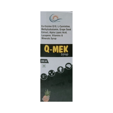Q-Mek Syrup Pineapple