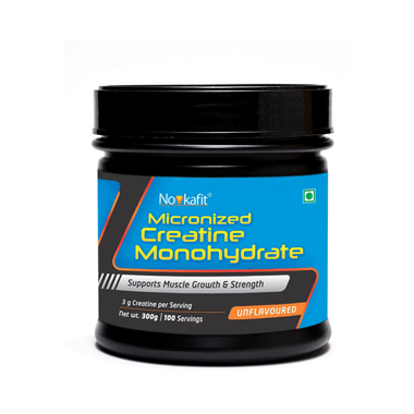 Novkafit Micronized Creatine Monohydrate Powder Unflavoured