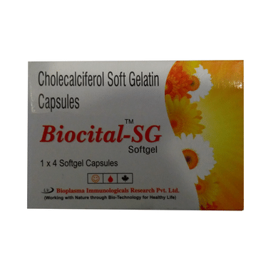 Biocital-SG Soft Gelatin Capsule