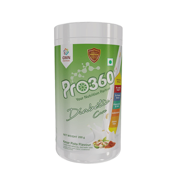 Pro360 Diabetic Care Protein | Flavour Powder Kesar Pista
