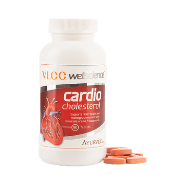 VLCC Wellscience Cardio Cholesterol Tablet