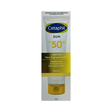 Cetaphil Sun Light High Protection Sunscreen Gel | SPF 50+ Sensitive Skin