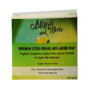 Mirah Belle Bohemian Citrus Borage Anti-Ageing Soap