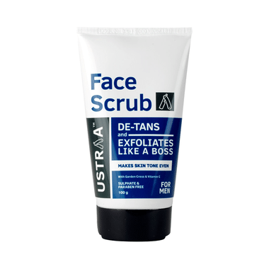 Ustraa De-Tans And Exfoliates Face Scrub