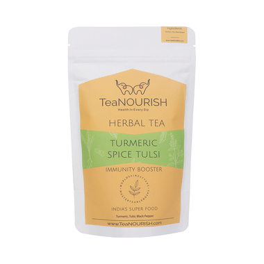 TeaNourish Turmeric Spice Tulsi Herbal Tea