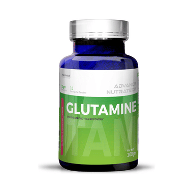 Advance Nutratech Glutamine Supplement Powder Fruit Punch