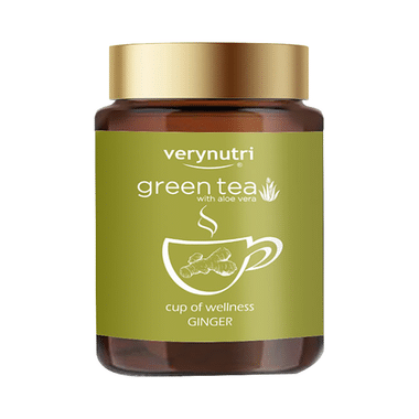 Verynutri Ginger Green Tea With Aloe Vera