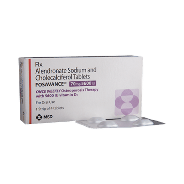 Fosavance  70 mg/5600 IU Tablet