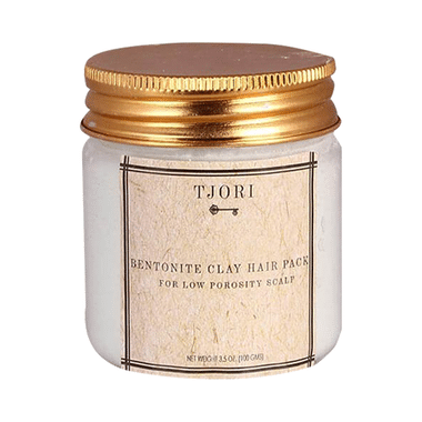Tjori Hair Pack Bentonite Clay for Low Porosity Scalp