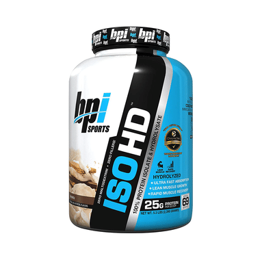 BPI Sports ISO HD 100% Whey Protein Isolate & Hydrolysate S’mores