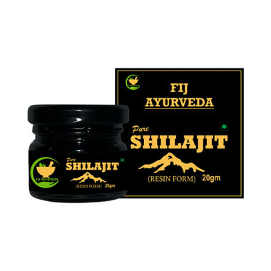 Fij Ayurveda Pure Shilajit (Resin Form)