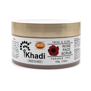 Khadi India Rose Face Scrub