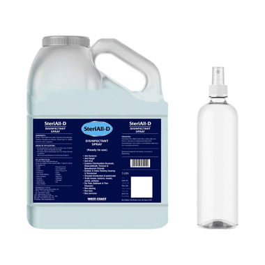 SteriAll-D Surface Disinfectant Spray With Spray Pump Bottle Free