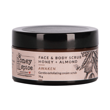 Honey And Spice Face & Body Scrub Honey & Almond