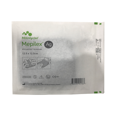 Mepilex Ag Dressing 12.5cm X 12.5cm