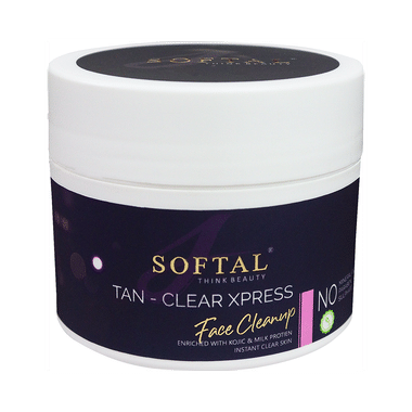 Softal Tan-Clear Xpress Face Cleanup