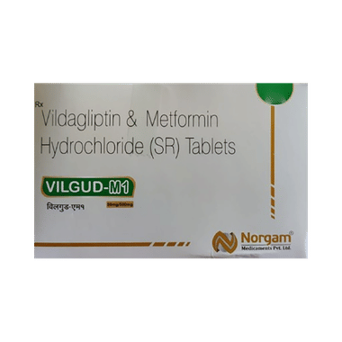 <span style='color:#626A7A'>Vilgud-M 1 Tablet SR</span>