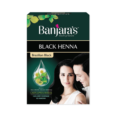 Banjara's Black Henna Brazilian Black