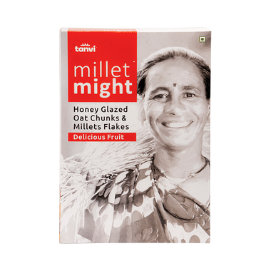 Tanvi Millet Might Glazed Oat Chunks & Millets Flakes Delicious Fruit