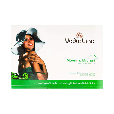 Vedic Line Facial Kit Neem & Brahmi