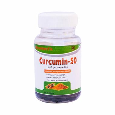 Novelsort's Curcumin 50 Softgel Capsules