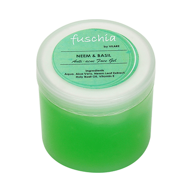 Fuschia Neem & Basil Anti-Acne Face Gel