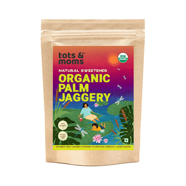 Tots And Moms Natural Sweetener Organic Palm Jaggery