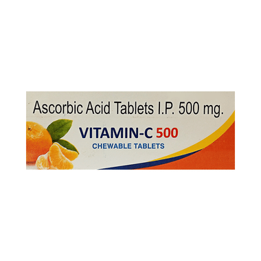 Vitamin-C 500 Chewable Tablet For Immunity Booster