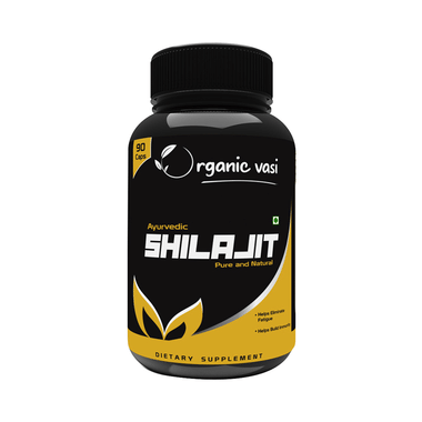 Organic Vasi Ayurvedic Shilajit Pure And Natural Capsule