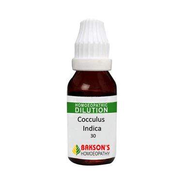 Bakson's Homoeopathy Cocculus Indica Dilution 30 CH