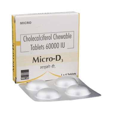 Micro-D3 Chewable Tablet