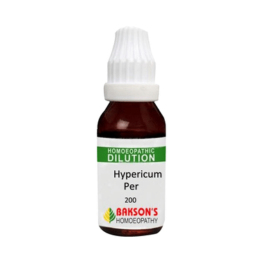 Bakson's Homeopathy Hypericum Per Dilution 200 CH