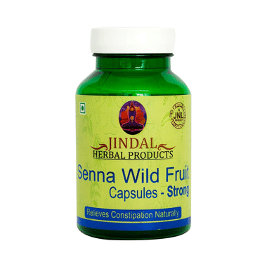 Jindal Herbal Senna Wild Fruit Capsule Strong