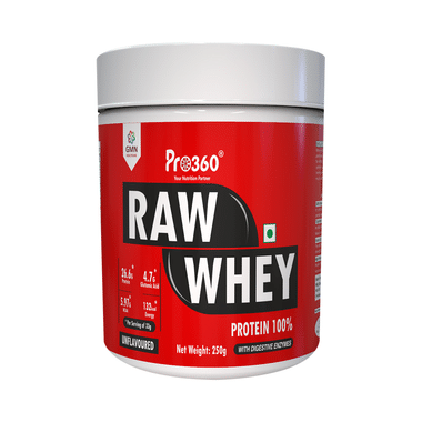 Pro360 Raw Whey Protein 100% Unflavoured